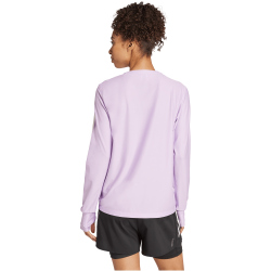 adidas Own The Run langarm Laufshirt Damen JW9670 - powder plum XS