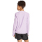 adidas Own The Run langarm Laufshirt Damen JW9670 - powder plum XS