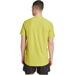 adidas Own The Run Laufshirt Herren JX2214 - preloved lime M