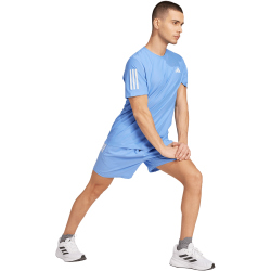 adidas Own The Run Laufshirt Herren JX2212 - blue fusion XL