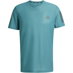 adidas Own The Run Laufshirt Herren JW9799 - preloved teal XS