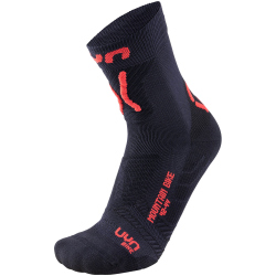 UYN Cycling MTB Light Fahrradsocken Herren black/red 45-47