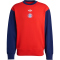 adidas FC Bayern München LFSTLR Crew Sweatshirt 2025/26 Herren KC7795 - red/dark blue M