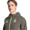 adidas Real Madrid Competition Vis Tech Travel Trainingsjacke 2025/26 Herren JV5322 - utility grey/semi frozen yellow XS