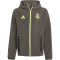 adidas Real Madrid Competition Vis Tech Travel Trainingsjacke 2025/26 Kinder JV5326 - utility grey/semi frozen yellow 116