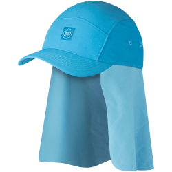 BUFF Desert Cap Kinder 720 - solid azure