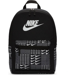 NIKE Heritage Rucksack 010 - black/white/white