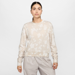 NIKE Sportswear Chill Terry French Terry Printed Crew-Neck Sweatshirt Damen