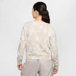 NIKE Sportswear Chill Terry French Terry Printed Crew-Neck Sweatshirt Damen