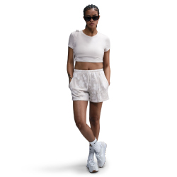 NIKE Sportswear Chill Terry Mid-Waist 4" Printed French Terry Shorts Damen