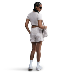 NIKE Sportswear Chill Terry Mid-Waist 4" Printed French Terry Shorts Damen