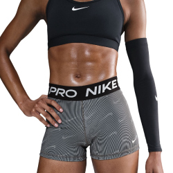 NIKE Pro Mid-Waist 3" Printed kurze Leggings Damen