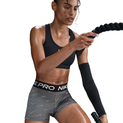 NIKE Pro Mid-Waist 3" Printed kurze Leggings Damen