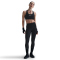 NIKE One High-Waist Leggings Damen 010 - black/white XS
