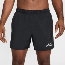 NIKE Challenger Dri-FIT 5BF Flash Shorts Herren 010 - black/black/black/reflective silv S