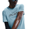 NIKE UV Miler Dri-FIT Flash kurzarm Laufshirt Herren 474 - glacier blue/reflective silv S