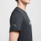 NIKE UV Miler Dri-FIT Flash kurzarm Laufshirt Herren 070 - dk smoke grey/reflective silv S
