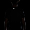 NIKE UV Miler Dri-FIT Flash kurzarm Laufshirt Herren 070 - dk smoke grey/reflective silv S