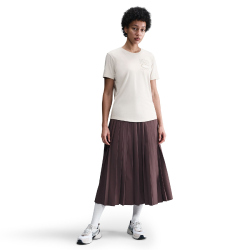 NIKE Sportswear Club T-Shirt Damen 104 - lt orewood brn S