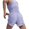 NIKE Tempo Dri-FIT Mid-Waist 3" Laufshorts Damen 533 - lilac ice/reflective silv XXS