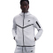 NIKE Tech Fleece Windrunner Kapuzenjacke 051 - birch heather/black S