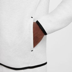 NIKE Tech Fleece Windrunner Kapuzenjacke 051 - birch heather/black M