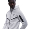 NIKE Tech Fleece Windrunner Kapuzenjacke 051 - birch heather/black M
