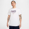 NIKE Paris Saint-Germain Wordmark T-Shirt Herren 100 - white M