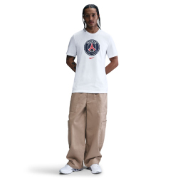 NIKE Paris Saint-Germain Crest T-Shirt Herren 100 - white S