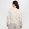 NIKE Sportswear Chill Terry French Terry Printed Crew-Neck Sweatshirt Damen 104 - lt orewood brn/sail S