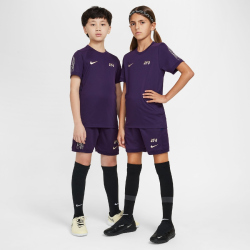 NIKE Kylian Mbappé Academy25 Dri-FIT Trainingsshirt Kinder 585 - grand purple/grand purple/metallic gold S (128-137 cm)