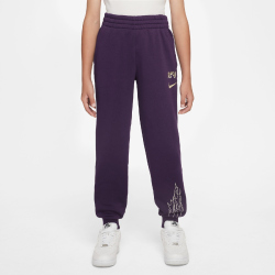 NIKE Kylian Mbappé Club Fleece Fußball Jogginghose Kinder 585 - grand purple/pale ivory/metallic gold M (137-147 cm)