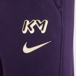 NIKE Kylian Mbappé Club Fleece Fußball Jogginghose Kinder 585 - grand purple/pale ivory/metallic gold M (137-147 cm)