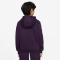NIKE Kylian Mbappé Club Fleece Fußball Hoodie Kinder 585 - grand purple/pale ivory/metallic gold S (128-137 cm)