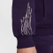 NIKE Kylian Mbappé Club Fleece Fußball Hoodie Kinder 585 - grand purple/pale ivory/metallic gold S (128-137 cm)
