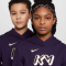 NIKE Kylian Mbappé Club Fleece Fußball Hoodie Kinder 585 - grand purple/pale ivory/metallic gold M (137-147 cm)