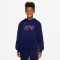 NIKE Kylian Mbappé Club Fleece Fußball Hoodie Kinder 492 - blue void/vivid purple/metallic gold M (137-147 cm)
