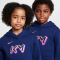 NIKE Kylian Mbappé Club Fleece Fußball Hoodie Kinder 492 - blue void/vivid purple/metallic gold M (137-147 cm)