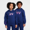 NIKE Kylian Mbappé Club Fleece Fußball Hoodie Kinder 492 - blue void/vivid purple/metallic gold M (137-147 cm)