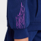 NIKE Kylian Mbappé Club Fleece Fußball Hoodie Kinder 492 - blue void/vivid purple/metallic gold M (137-147 cm)