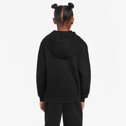 NIKE Kylian Mbappé Club Fleece Fußball Hoodie Kinder 010 - black/hyper pink/metallic gold M (137-147 cm)