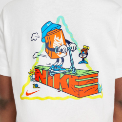 NIKE Sportswear T-Shirt Kinder 100 - white M (137-147 cm)