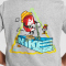 NIKE Sportswear T-Shirt Kinder 063 - dk grey heather M (137-147 cm)