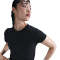 NIKE Court Advantage Dri-FIT kurzarm Tennisshirt Damen 010 - black/black S