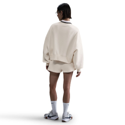 NIKE Court Heritage Phoenix Fleece High-Waist Shorts...