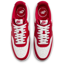 NIKE Court Vision Low Sneaker Herren 600 - gym red/summit...