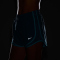 NIKE Tempo Dri-FIT Mid-Waist 3" Laufshorts Damen 008 - smokey blue/smokey blue/reflective silv M