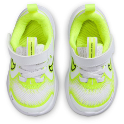 NIKE Mystic Fly Baby-Sneaker 106 - white/black-volt 19.5