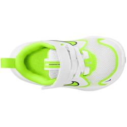 NIKE Mystic Fly Baby-Sneaker 106 - white/black-volt 19.5