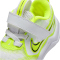 NIKE Mystic Fly Baby-Sneaker 106 - white/black-volt 19.5